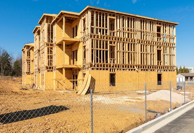 a long-lasting temporary fence helping to keep construction zones safe in El Dorado Hills